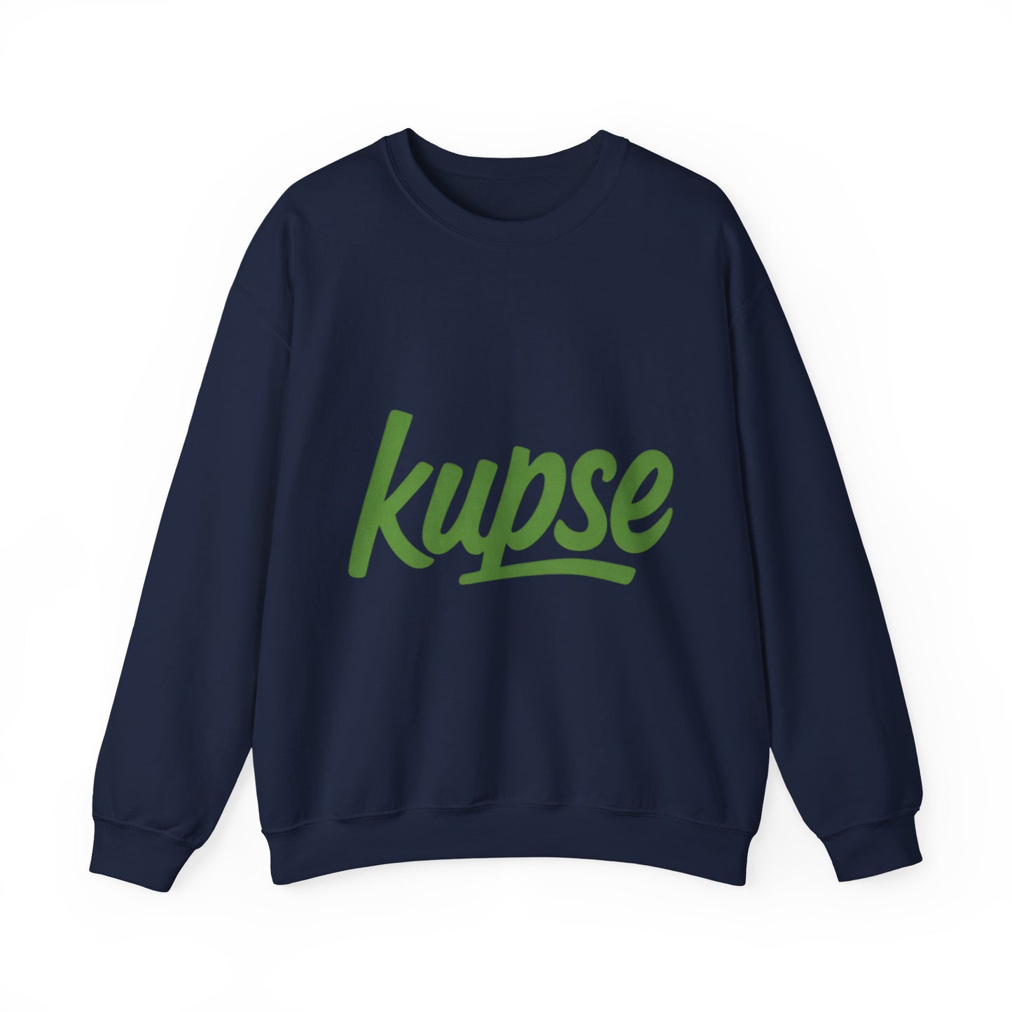 Bluza unisex z grafiką Kup Se Logo Green – klasyczny crewneck i miejski styl