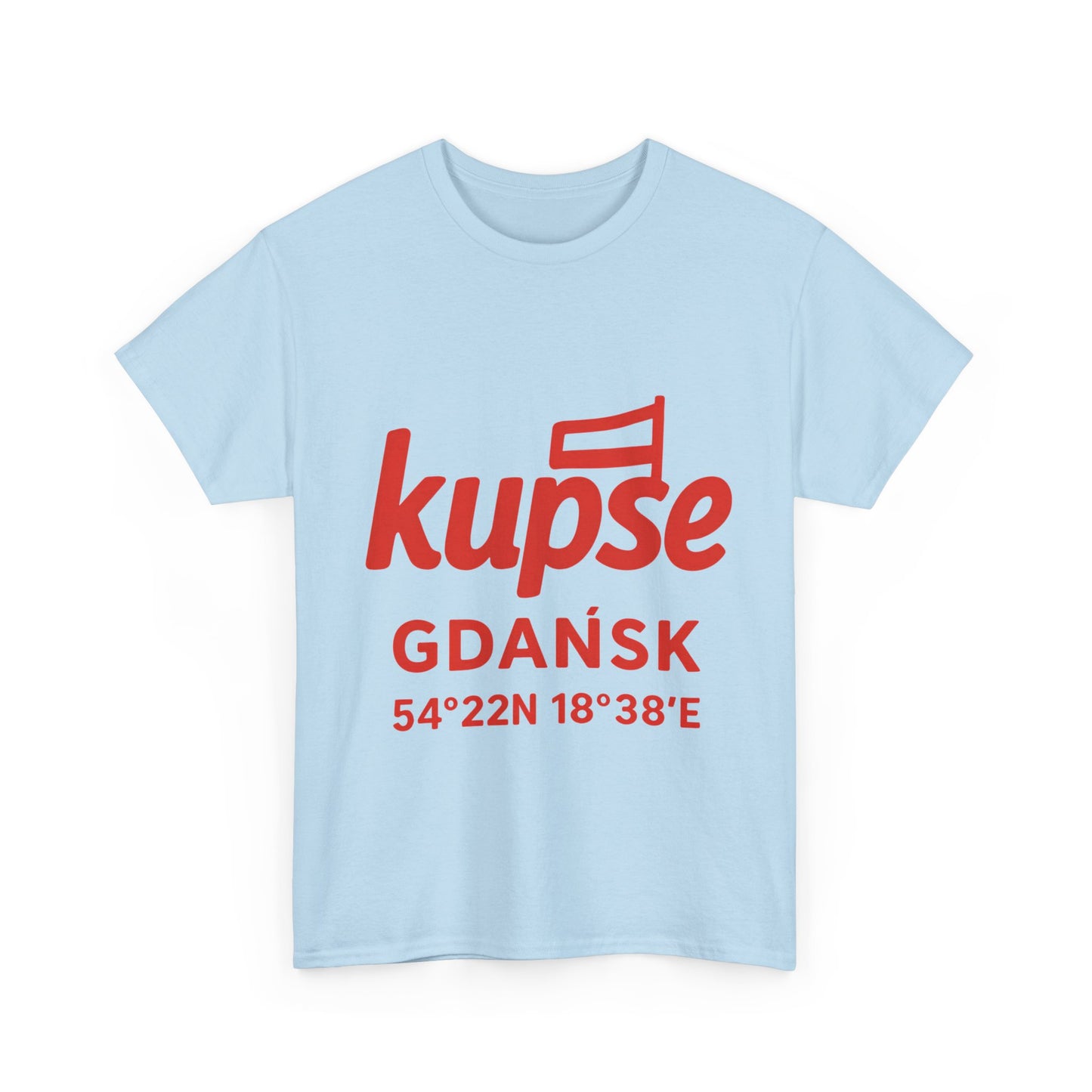 KupSe Logo Gdańsk Solidarność t-shirt - Unisex Heavy Cotton Tee