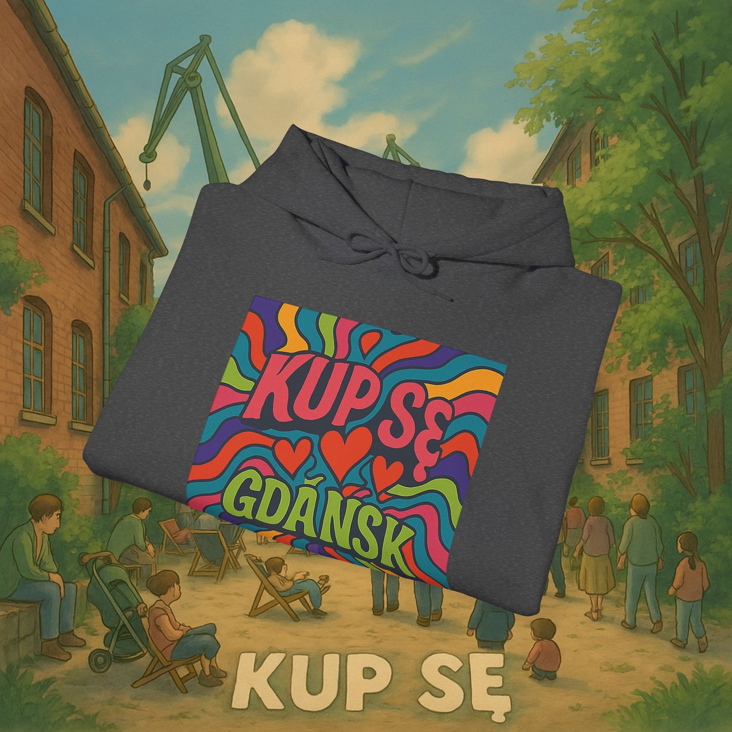 Unisex Heavy Blend Hoodie – Acid – Kup Se