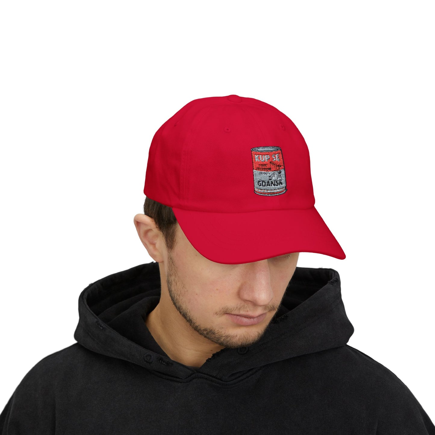 Czapka z daszkiem z grafiką Kup Se Campbell – modny Dad Cap z charakterem