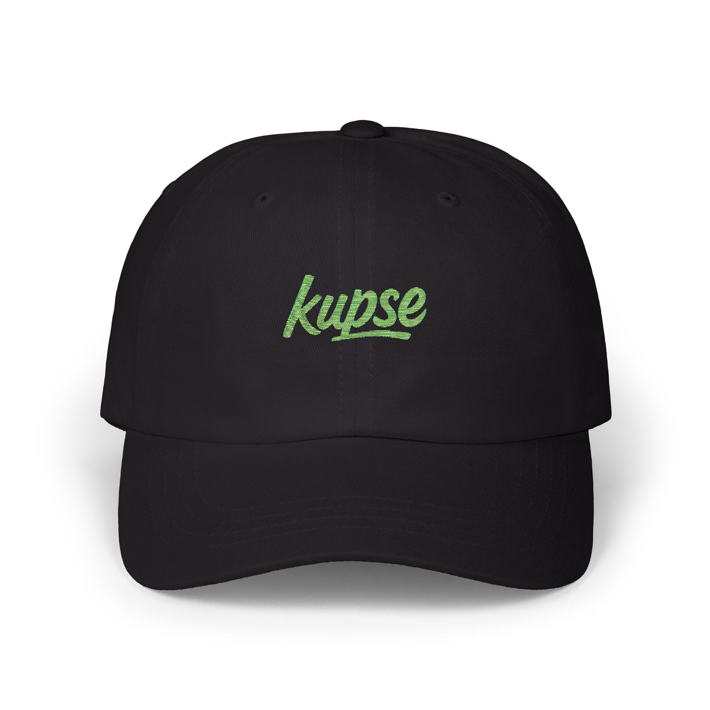 Czapka z daszkiem z grafiką Kup Se Logo Green – modny Dad Cap z charakterem