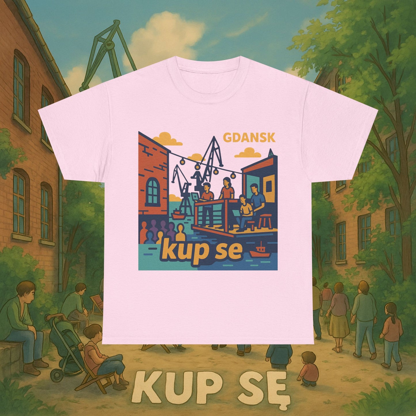 KupSe 100cznia Style t-shirt - Unisex Heavy Cotton Tee