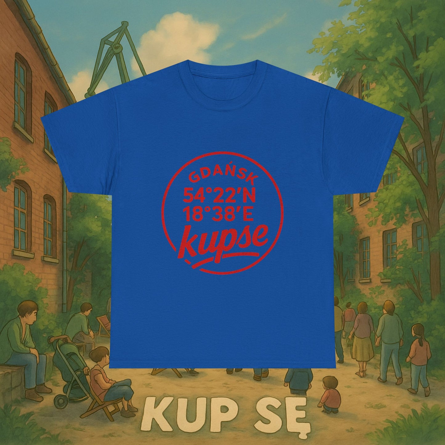 KupSe Koordynaty Style t-shirt - Unisex Heavy Cotton Tee