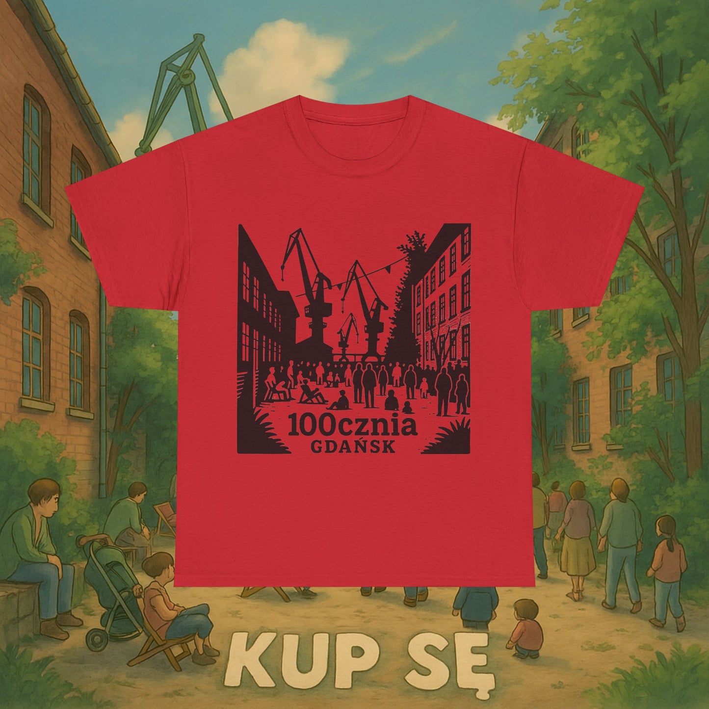 KupSe 100cznia t-shirt - Unisex Heavy Cotton Tee