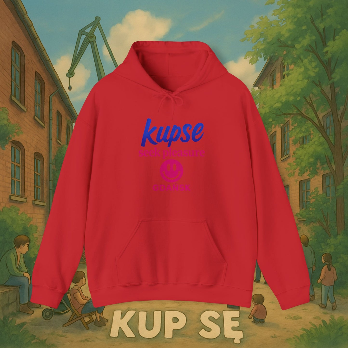Unisex Heavy Blend Hoodie – Seek Pleasure – Kup Se