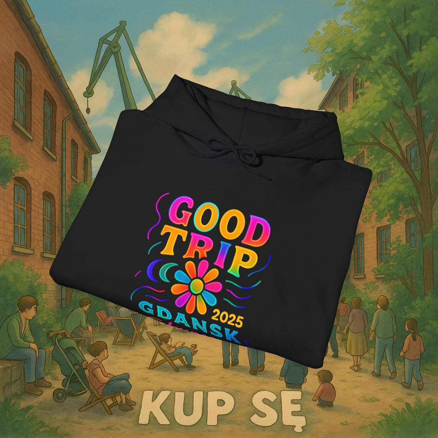 Unisex Heavy Blend Hoodie – Good Trip – Kup Se