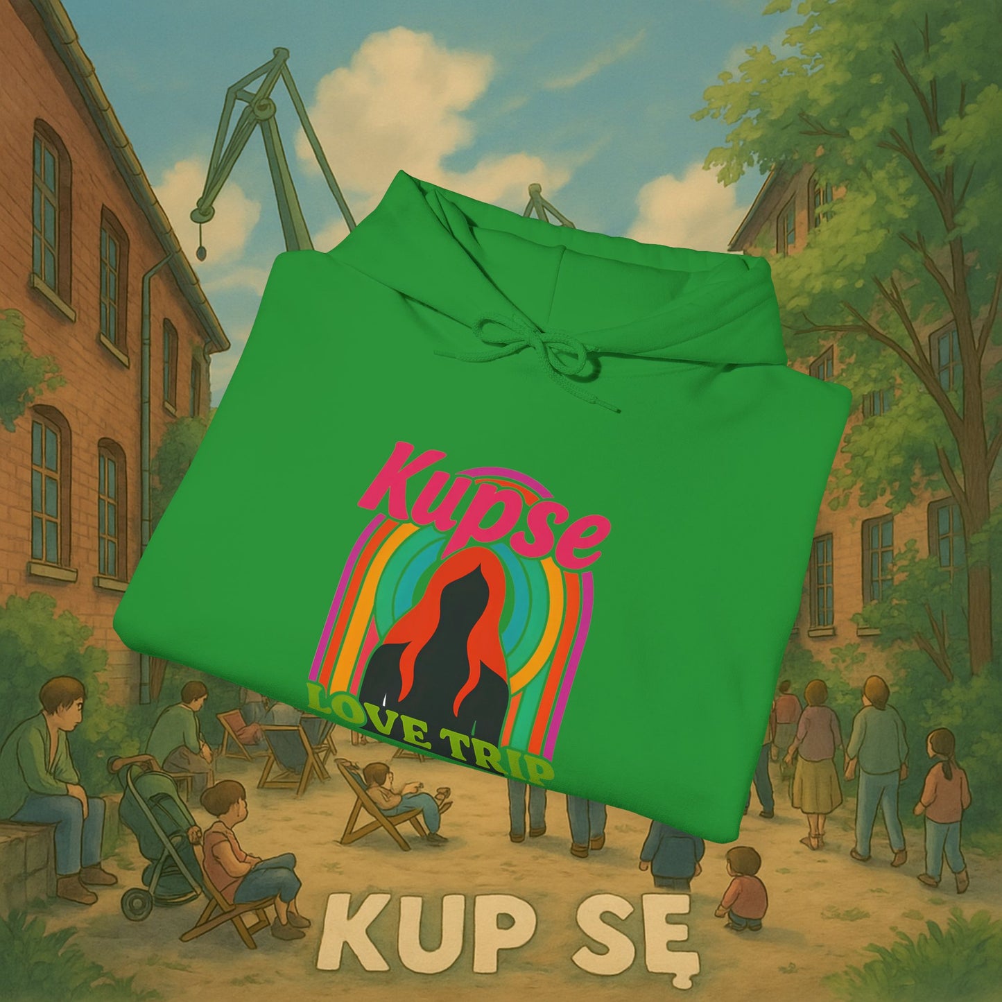 Unisex Heavy Blend Hoodie – Love Trip – Kup Se