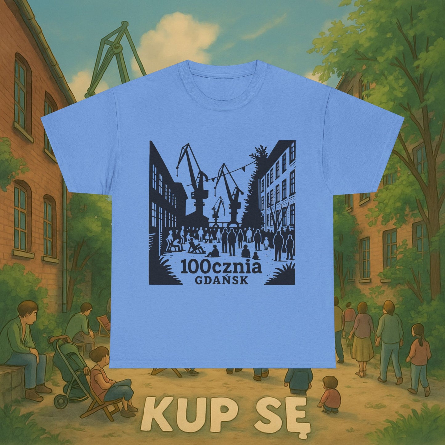 KupSe 100cznia t-shirt - Unisex Heavy Cotton Tee