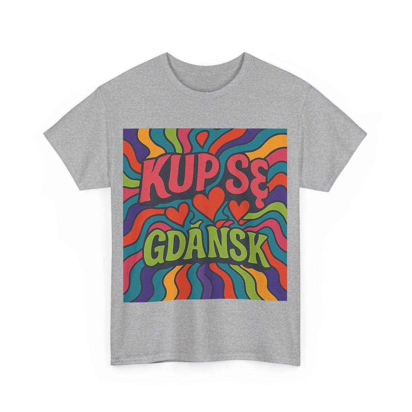 KupSe Gdańsk Hippie t-shirt - Unisex Heavy Cotton Tee
