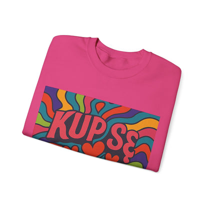 Bluza unisex z grafiką Kup Se Acid – klasyczny crewneck i miejski styl