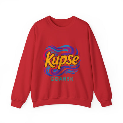 Bluza unisex z grafiką Kup Se Acid2 – klasyczny crewneck i miejski styl