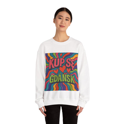Bluza unisex z grafiką Kup Se Acid – klasyczny crewneck i miejski styl