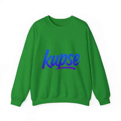 Bluza unisex z grafiką Kup Se Logo Blue – klasyczny crewneck i miejski styl