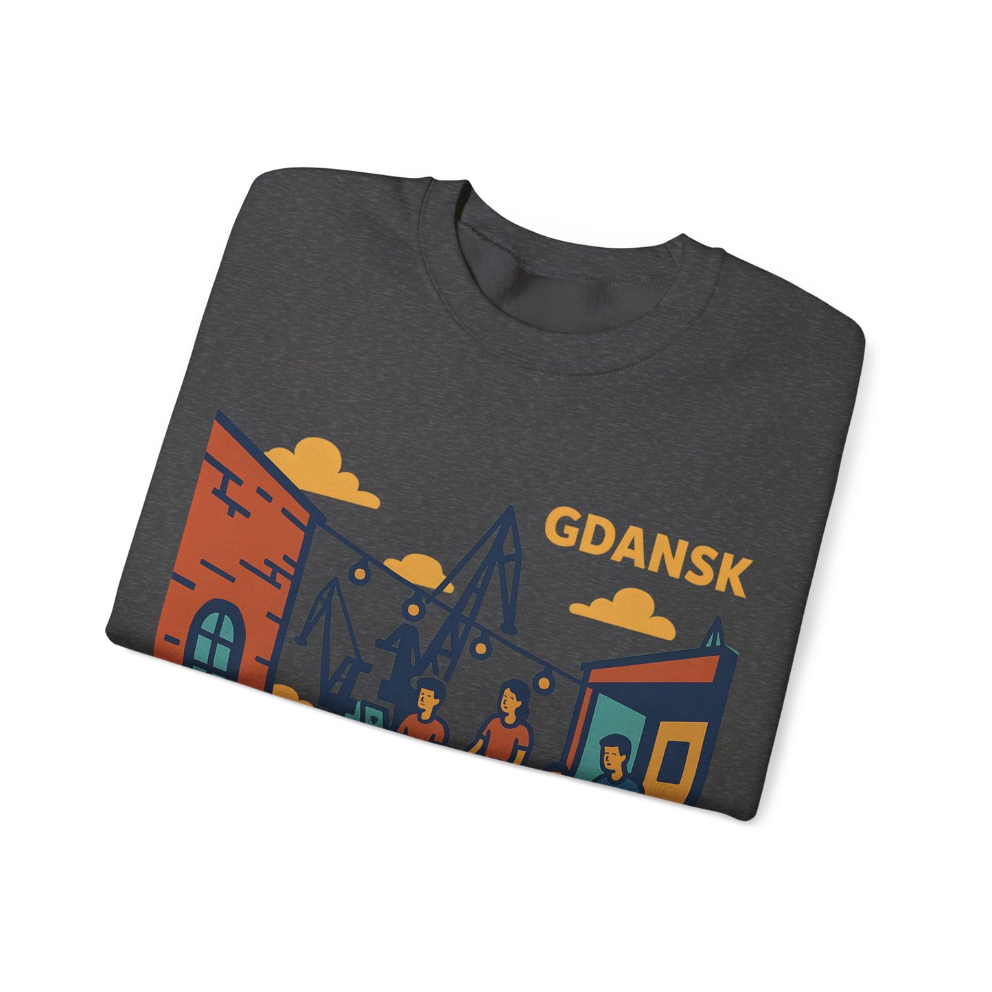 Bluza unisex z grafiką Kup Se Vibe – klasyczny crewneck i miejski styl
