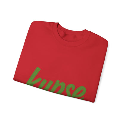 Bluza unisex z grafiką Kup Se Logo Green – klasyczny crewneck i miejski styl