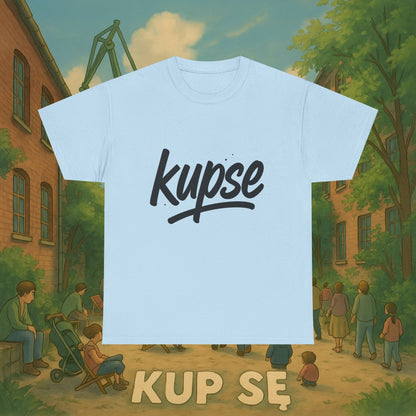 KupSe Logo t-shirt - Unisex Heavy Cotton Tee