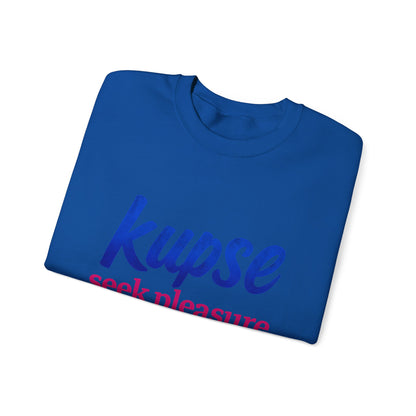 Bluza unisex z grafiką Kup Se Seek Pleasure – klasyczny crewneck i miejski styl