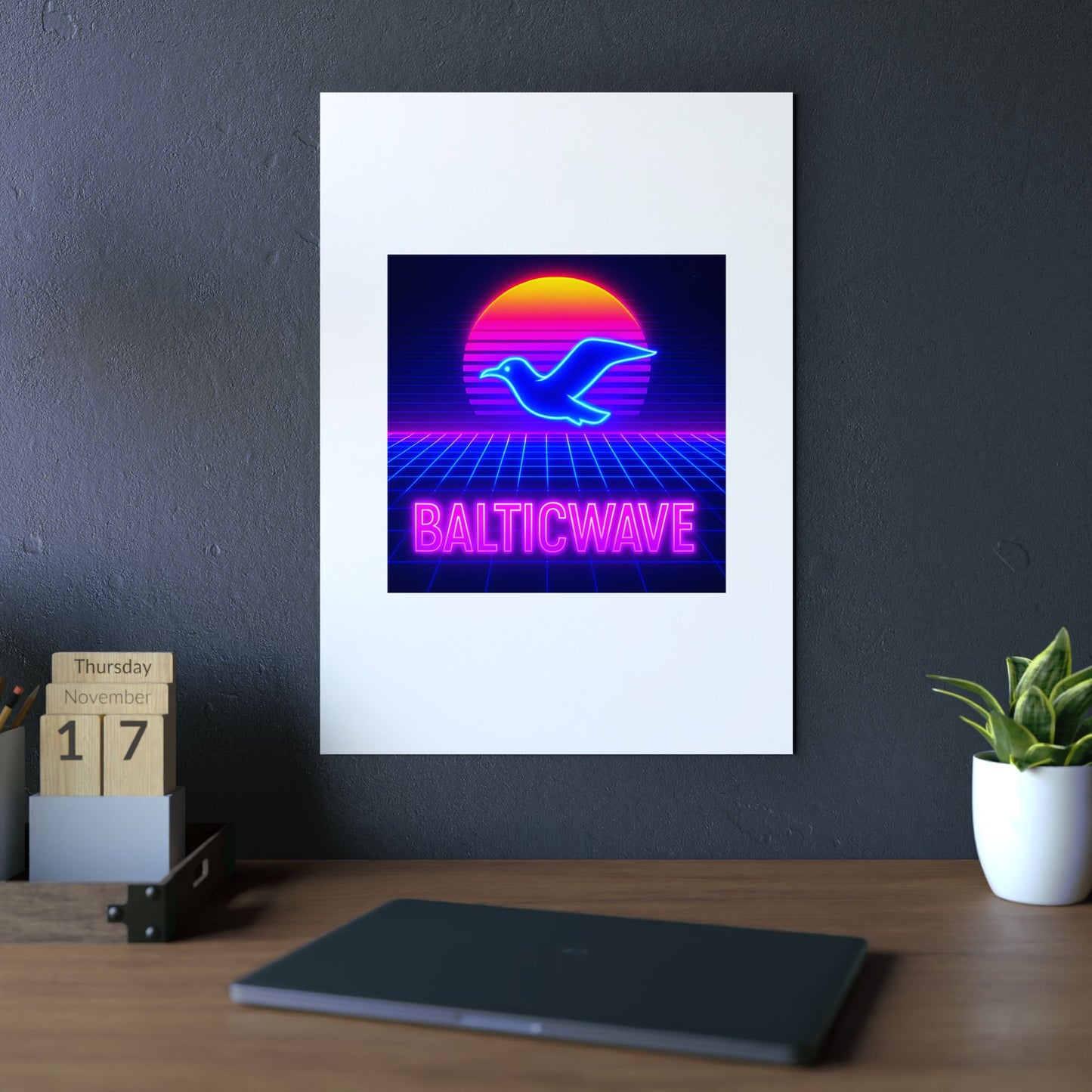 Obraz na panelu aluminiowym Baltic Wave – trwały wydruk w stylu Kup Se