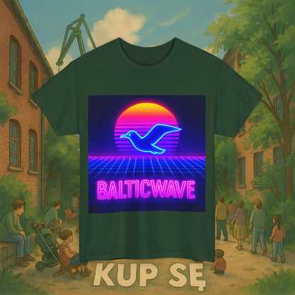 KupSe Baltic Wave Style t-shirt - Unisex Heavy Cotton Tee