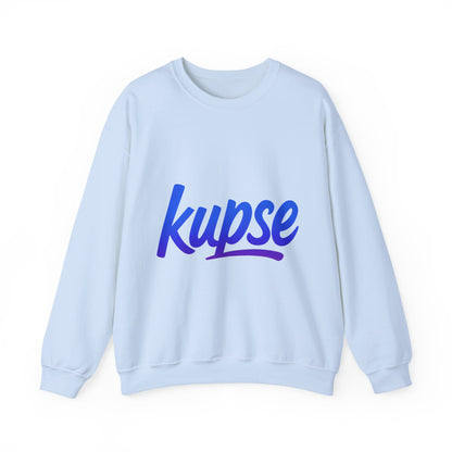 Bluza unisex z grafiką Kup Se Logo Blue – klasyczny crewneck i miejski styl