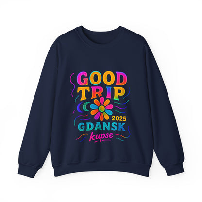 Bluza unisex z grafiką Kup Se Good Trip – klasyczny crewneck i miejski styl