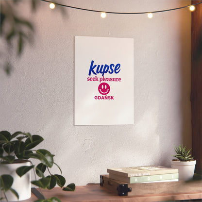 Obraz na panelu aluminiowym Seek Pleasure – trwały wydruk w stylu Kup Se