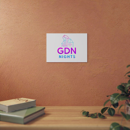 Obraz na panelu aluminiowym GDN Nights – trwały wydruk w stylu Kup Se