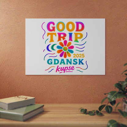 Obraz na panelu aluminiowym Good Trip – trwały wydruk w stylu Kup Se