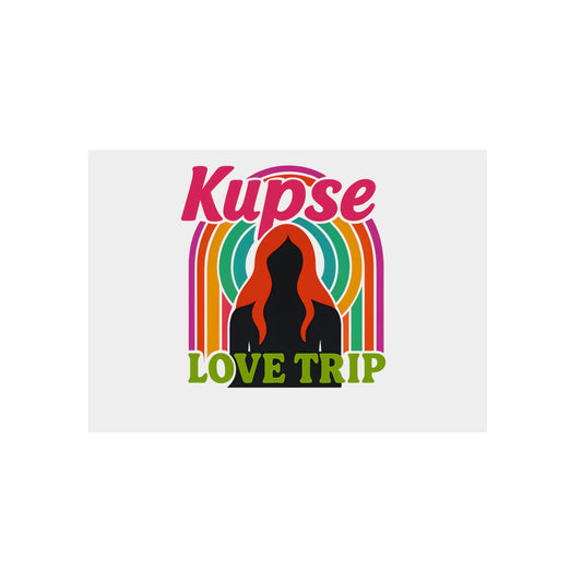 Obraz na panelu aluminiowym Love Trip – trwały wydruk w stylu Kup Se