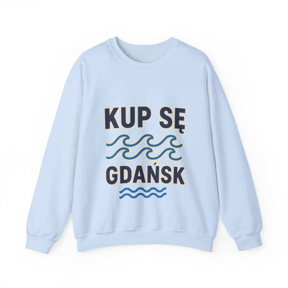 Bluza unisex z grafiką Kup Se Fale – klasyczny crewneck i miejski styl