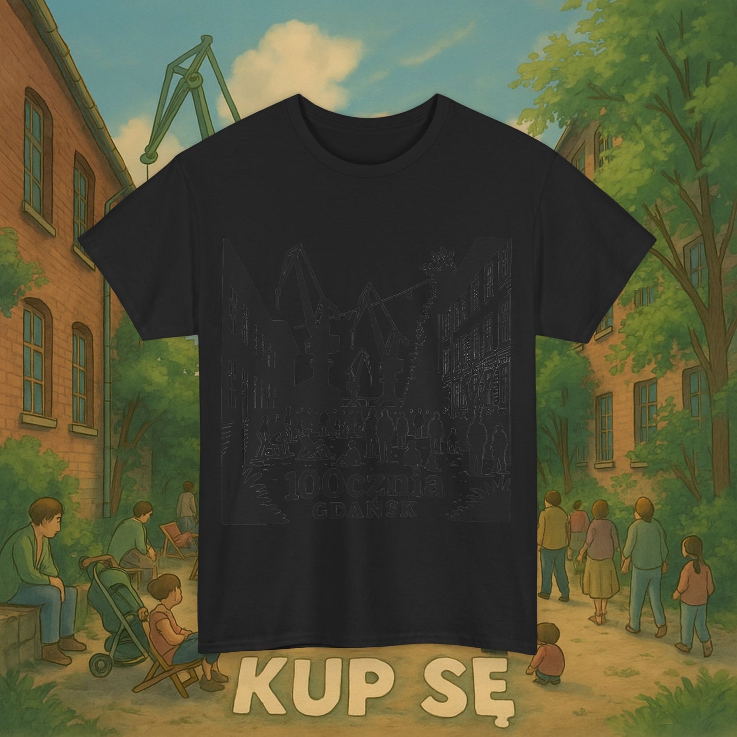 KupSe 100cznia t-shirt - Unisex Heavy Cotton Tee