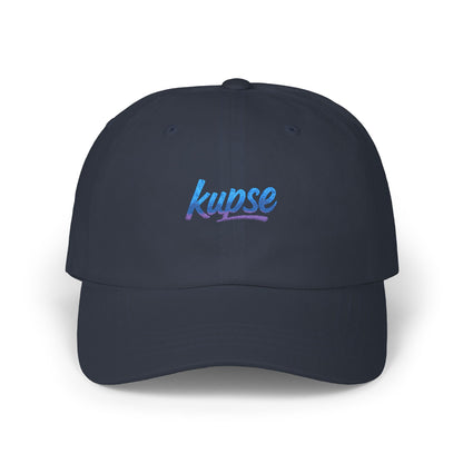 Czapka z daszkiem z grafiką Kup Se Logo Blue – modny Dad Cap z charakterem