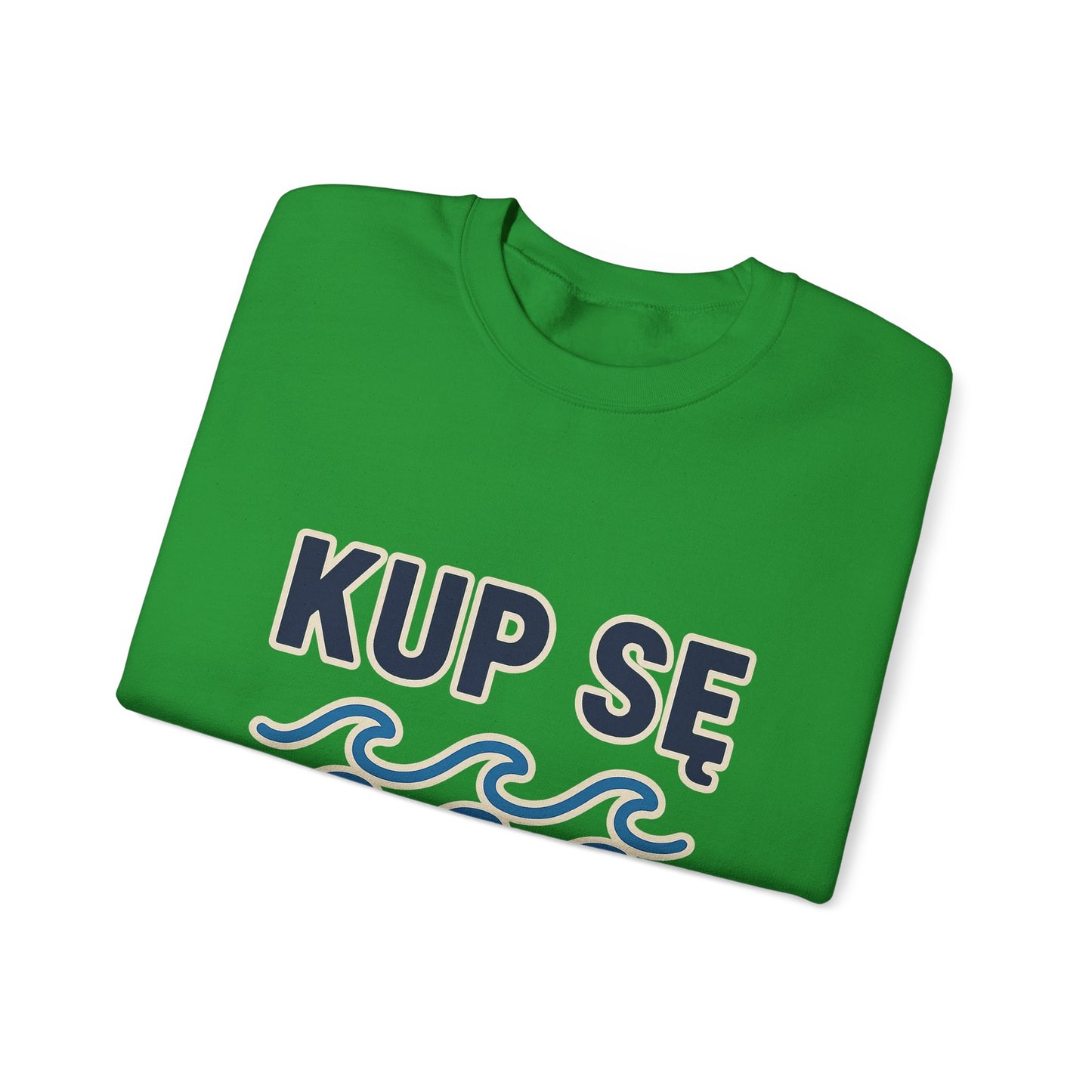 Bluza unisex z grafiką Kup Se Fale – klasyczny crewneck i miejski styl