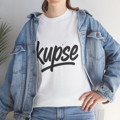 KupSe Logo t-shirt - Unisex Heavy Cotton Tee