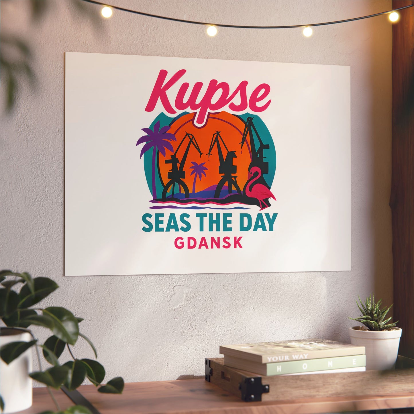 Obraz na panelu aluminiowym Seas The Day – trwały wydruk w stylu Kup Se