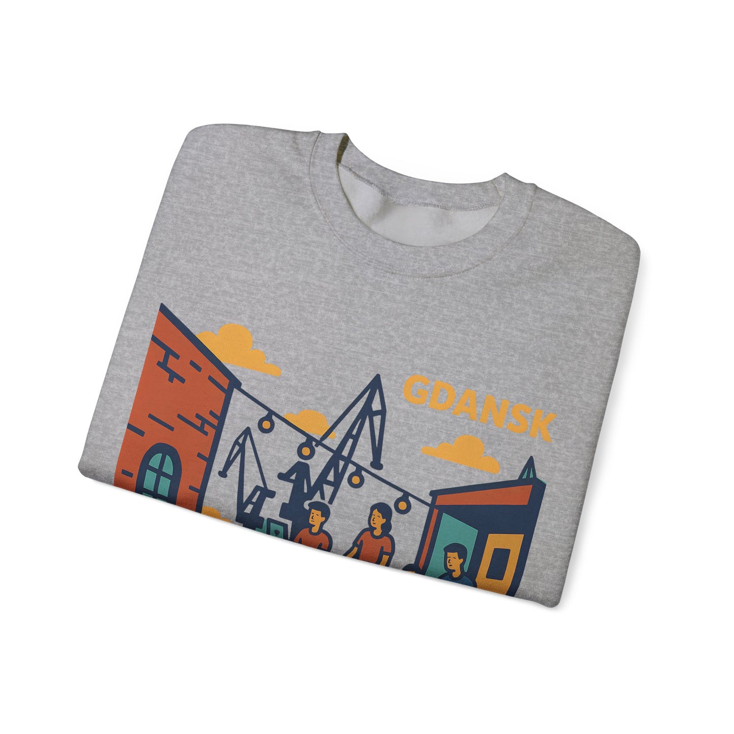 Bluza unisex z grafiką Kup Se Vibe – klasyczny crewneck i miejski styl