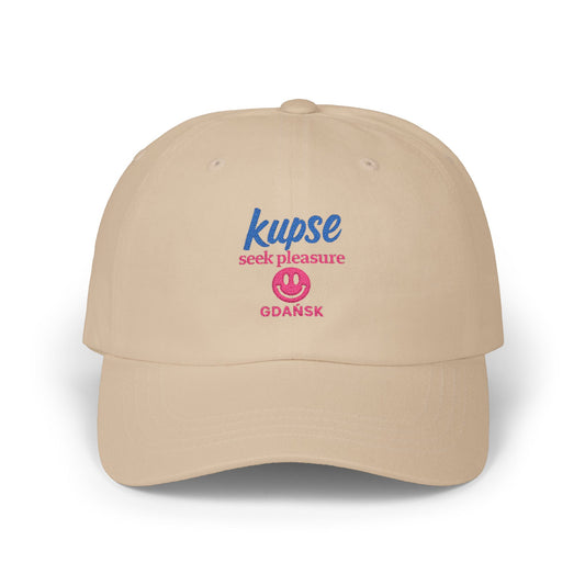 Czapka z daszkiem z grafiką Kup Se Seek Pleasure – modny Dad Cap z charakterem