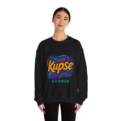 Bluza unisex z grafiką Kup Se Acid2 – klasyczny crewneck i miejski styl