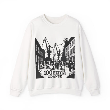 Bluza unisex z grafiką Kup Se 100cznia – klasyczny crewneck i miejski styl