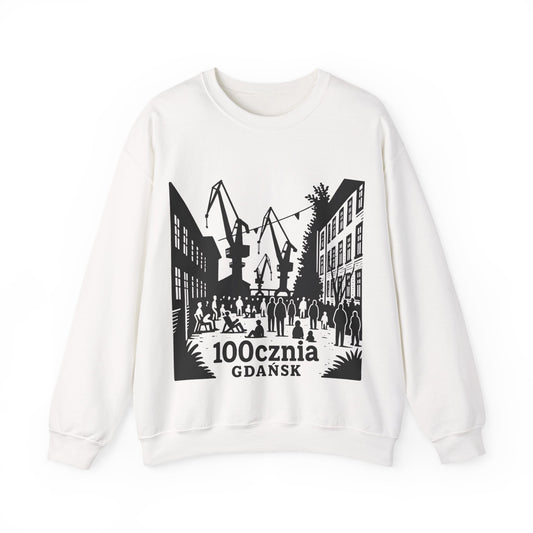 Bluza unisex z grafiką Kup Se 100cznia – klasyczny crewneck i miejski styl