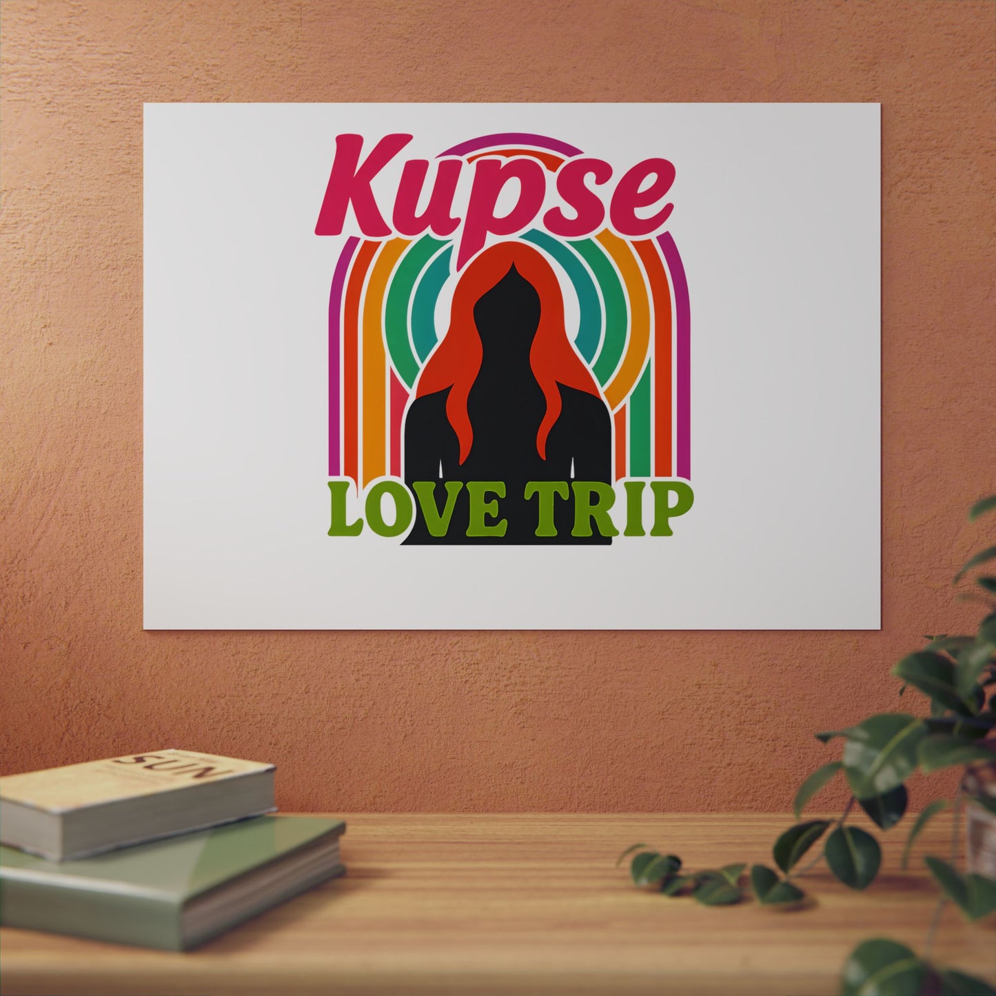 Obraz na panelu aluminiowym Love Trip – trwały wydruk w stylu Kup Se