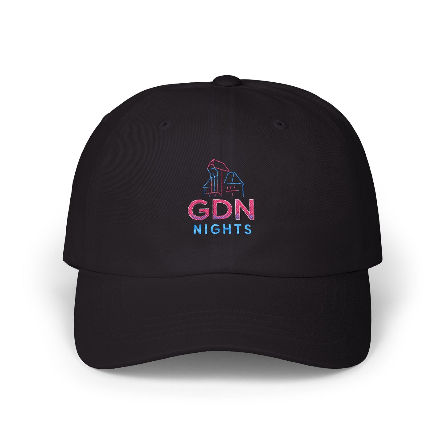 Czapka z daszkiem z grafiką Kup Se GDN Nights – modny Dad Cap z charakterem