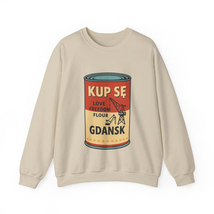 Bluza unisex z grafiką Kup Se Campbell– klasyczny crewneck i miejski styl
