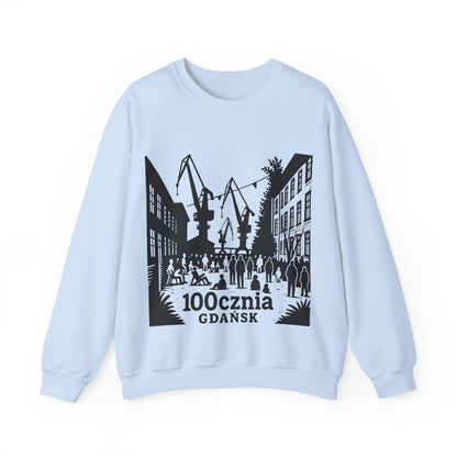 Bluza unisex z grafiką Kup Se 100cznia – klasyczny crewneck i miejski styl