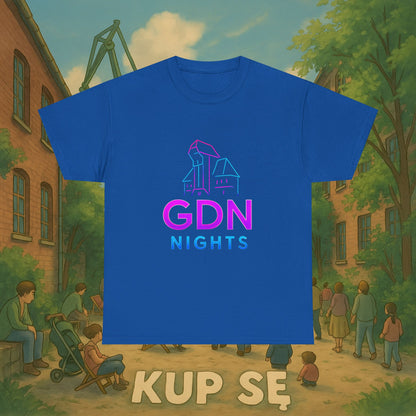 KupSe GDN Nights Style t-shirt - Unisex Heavy Cotton Tee