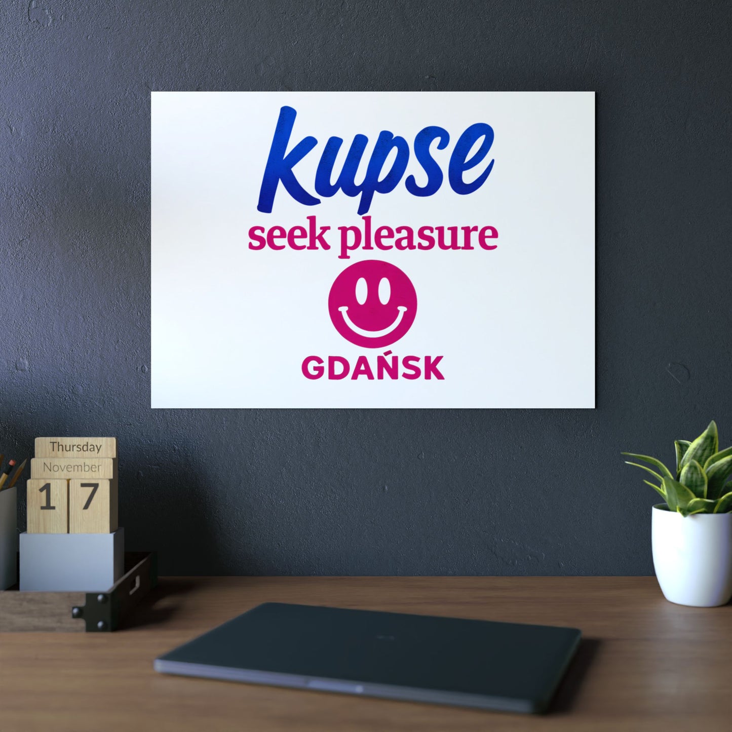 Obraz na panelu aluminiowym Seek Pleasure – trwały wydruk w stylu Kup Se