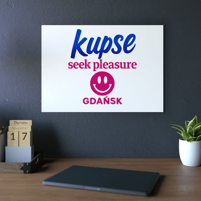 Obraz na panelu aluminiowym Seek Pleasure – trwały wydruk w stylu Kup Se