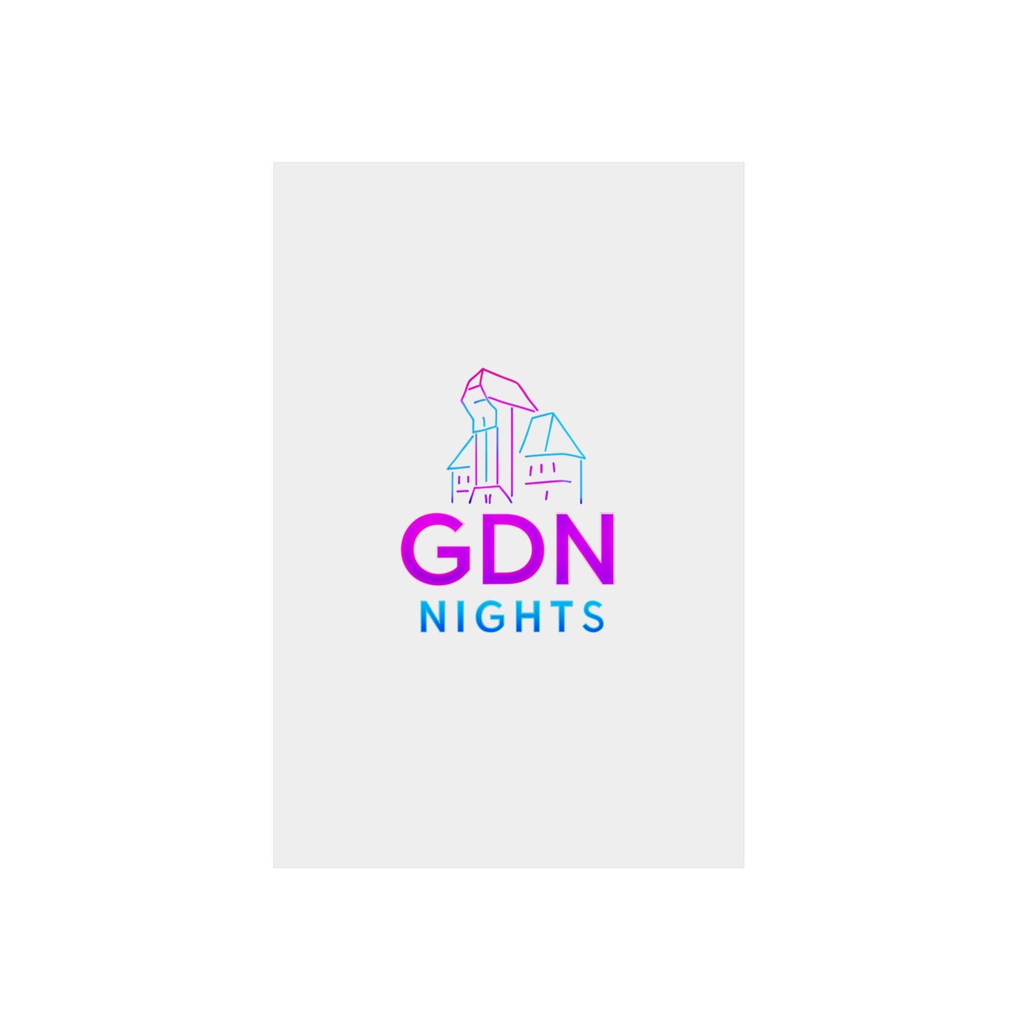 Obraz na panelu aluminiowym GDN Nights – trwały wydruk w stylu Kup Se
