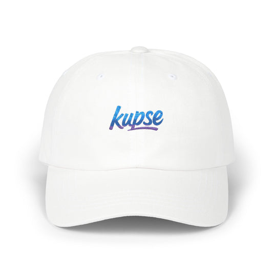 Czapka z daszkiem z grafiką Kup Se Logo Blue – modny Dad Cap z charakterem