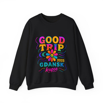 Bluza unisex z grafiką Kup Se Good Trip – klasyczny crewneck i miejski styl